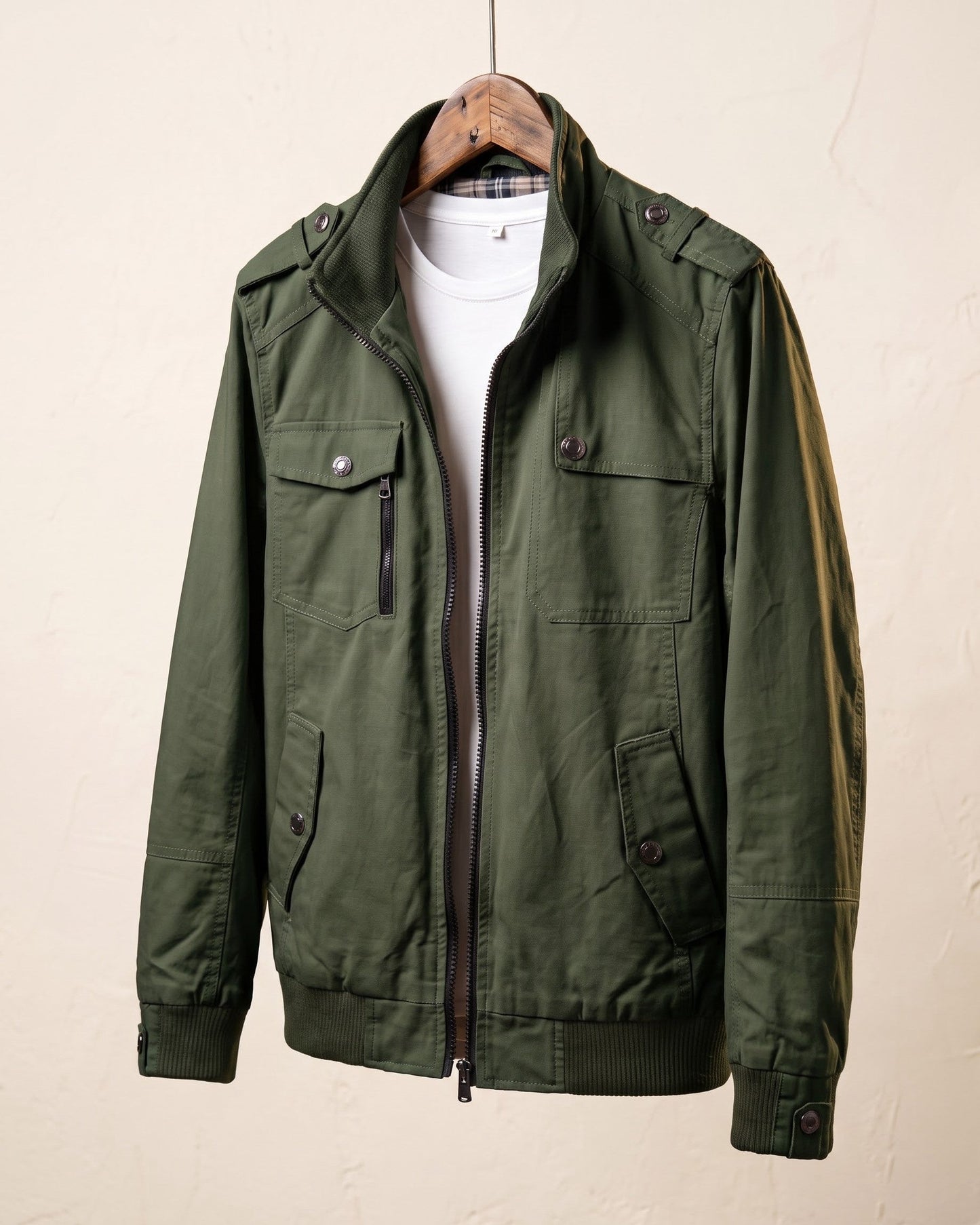 Nicola Cotton Bomber Jacket