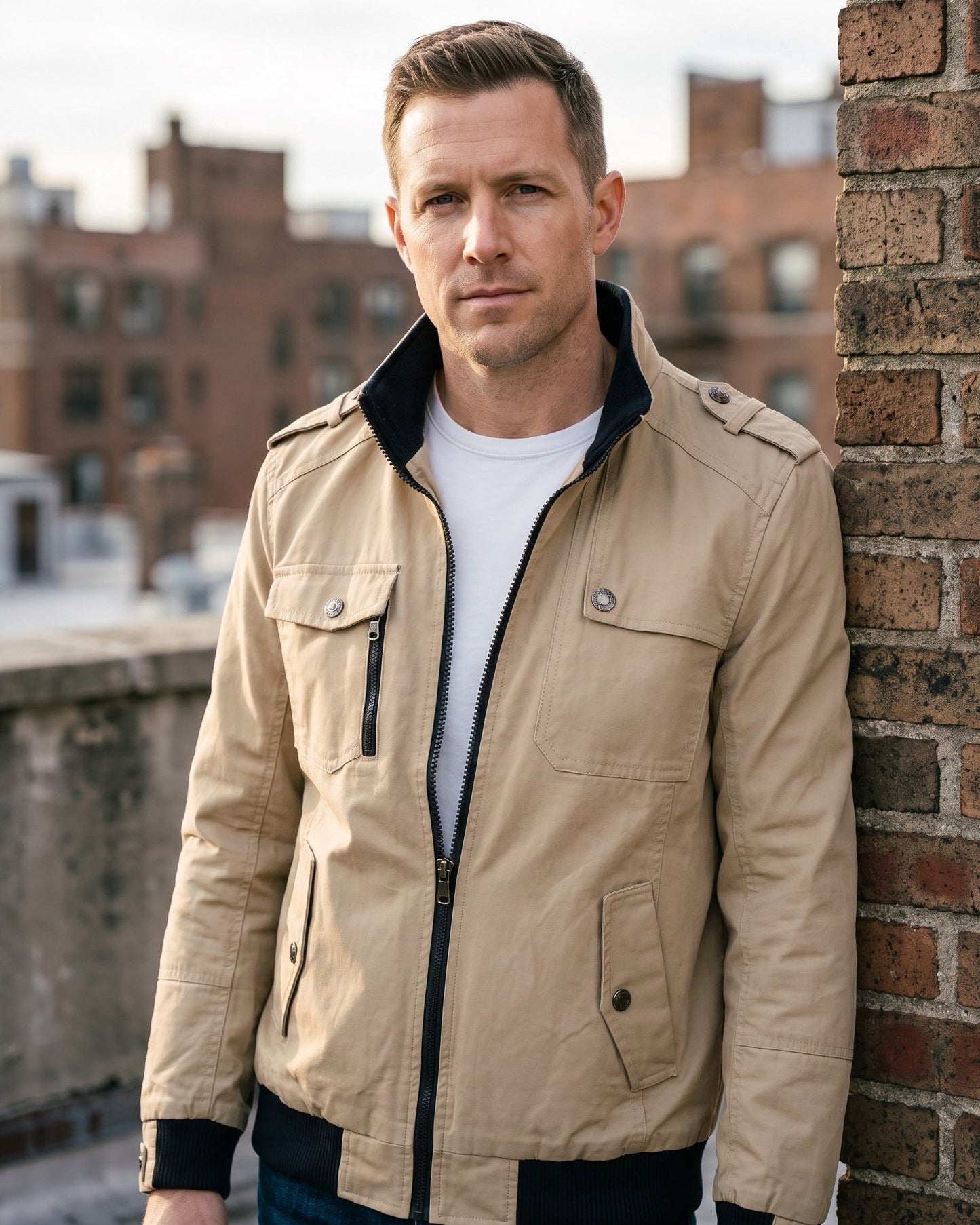 Nicola Cotton Bomber Jacket