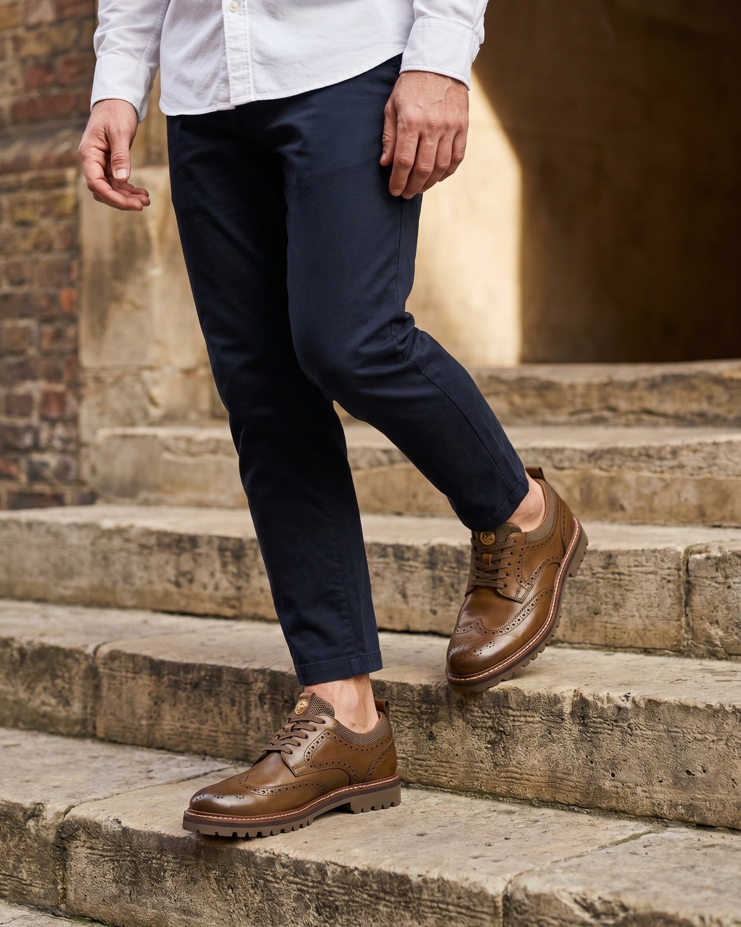 Pablo Leather Wingtip Sneaker