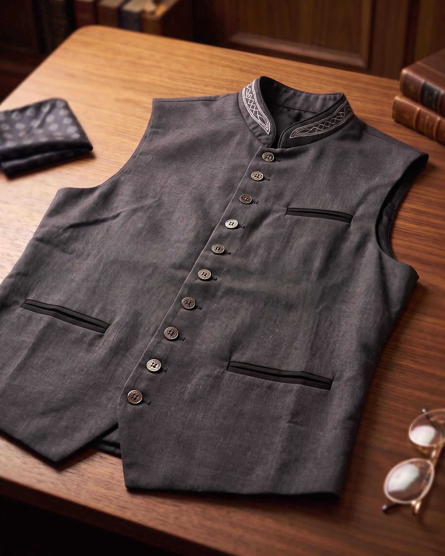 Osvaldo Woven Vest